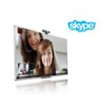 Apeluri video* pe televizor cu Skype™