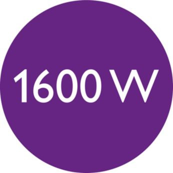 1600 W pentru uscare delicata