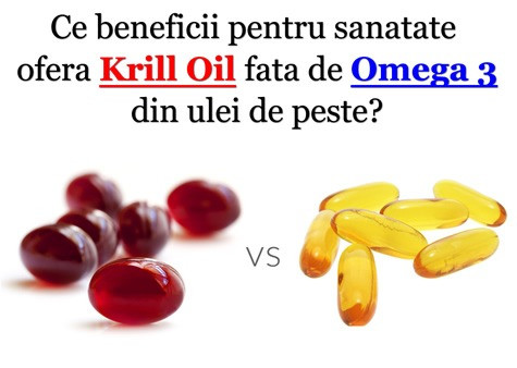 Ulei de krill vs Ulei de peste