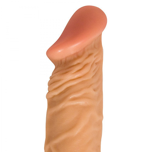 American Adevarat 20cm Penis Monstru si Testicule Vibrator - culoare Pielii