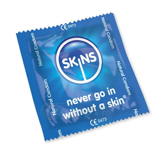Skins Prezervative 10 bucati Bulk - Natural