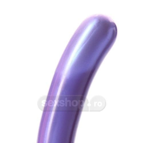 Tantus Matase Mediu Dildo din Silicon - culoare Violet