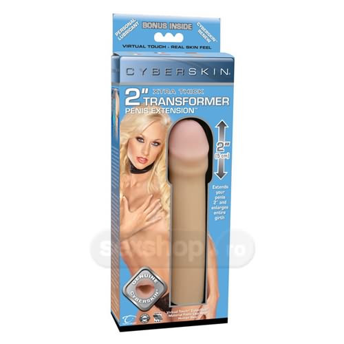 CyberSkin Extensie Groasa pentru Penis 5cm