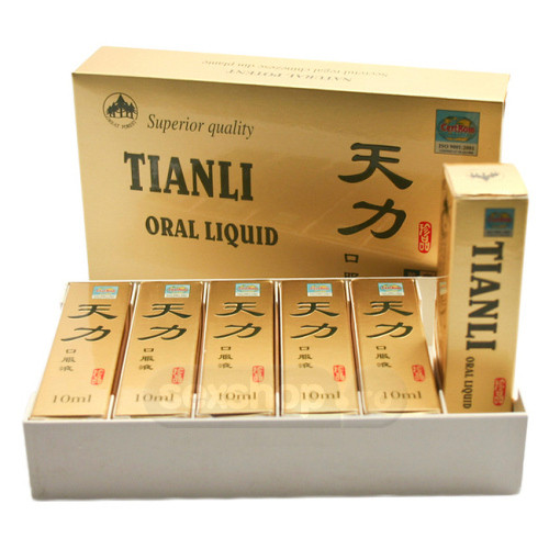 Tianli Ultra Potenta Lichid Oral - cutie cu 6 fiole + PACHET PROMO