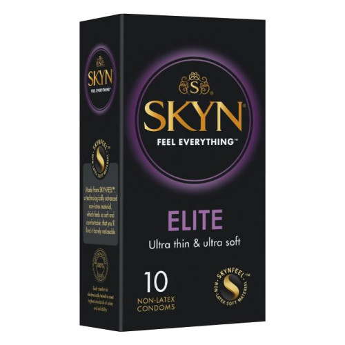 SKYN Elita Ultra Subtiri si Ultra Moi Prezervative Fara Latex 10 bucati