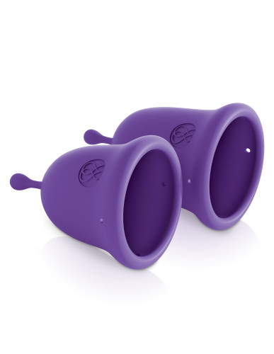 Jimmyjane Ingrijire Intima Cupe Menstruale - Violet