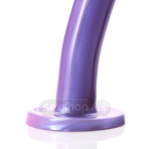 Tantus Matase Mediu Dildo din Silicon - culoare Violet