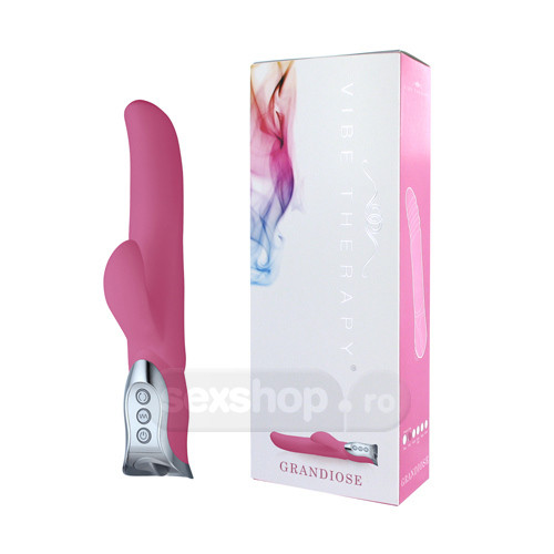 Vibe Therapy Grandios Iepuras Vibrator din Silicon cu 7 Functii