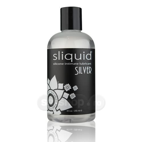 Sliquid Natural Argint Lubrifiant pe Baza de Silicon - marime 255ml