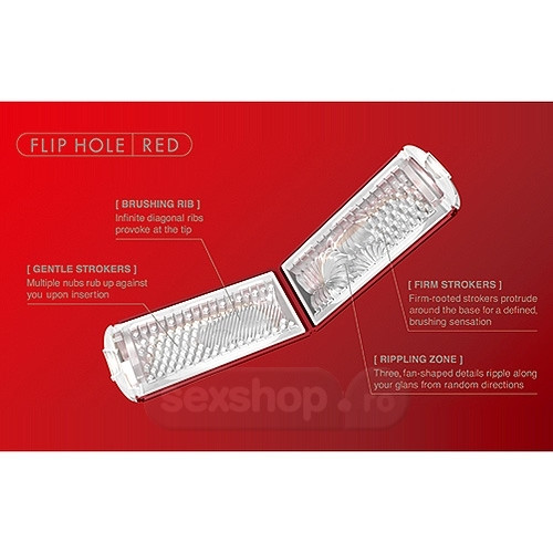 TENGA Flip Hole Rosu