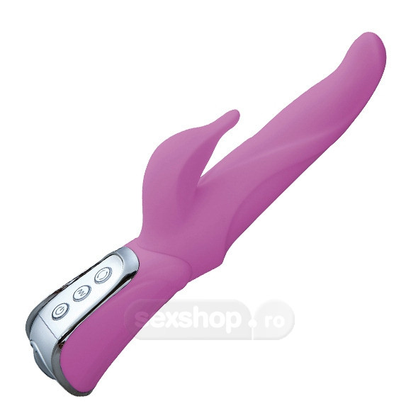 Vibe Therapy Culme Iepuras Vibrator din Silicon cu 7 Functii