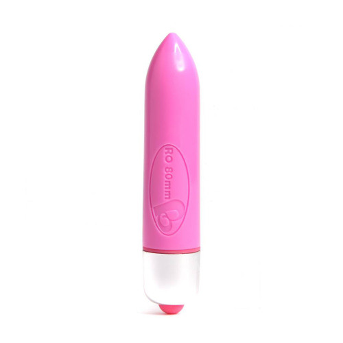 RO 80mm Munitie pentru Dragoste in Culori Glont Vibrator - Roz