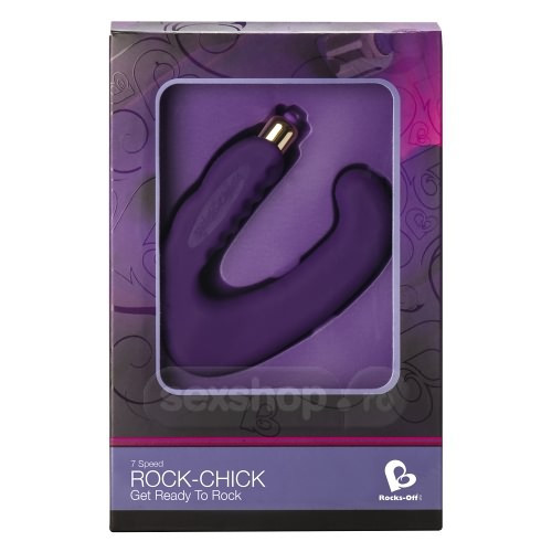 Rocks Off Rock Chick Vibrator cu 7 Viteze - culoare Violet