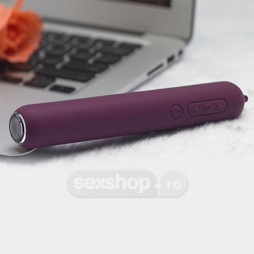 Svakom Siime Sex Selfie Stick Vibrator cu Camera Video - culoare Violet