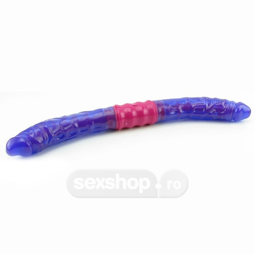 Dildouri duble - CalExotics Dual Flexi Dong Vibrator cu Doua Capete |  Okazii.ro