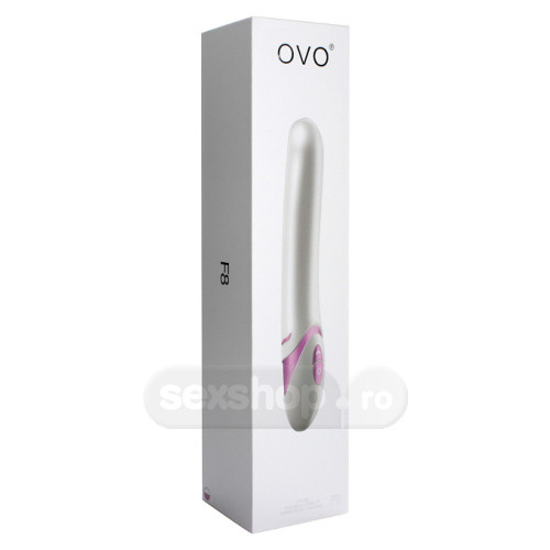 OVO Extaz F8 Vibrator Alb si Roz