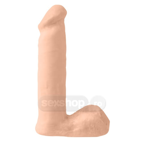 Basix Rubber Works Penis 19cm - culoarea Pielii