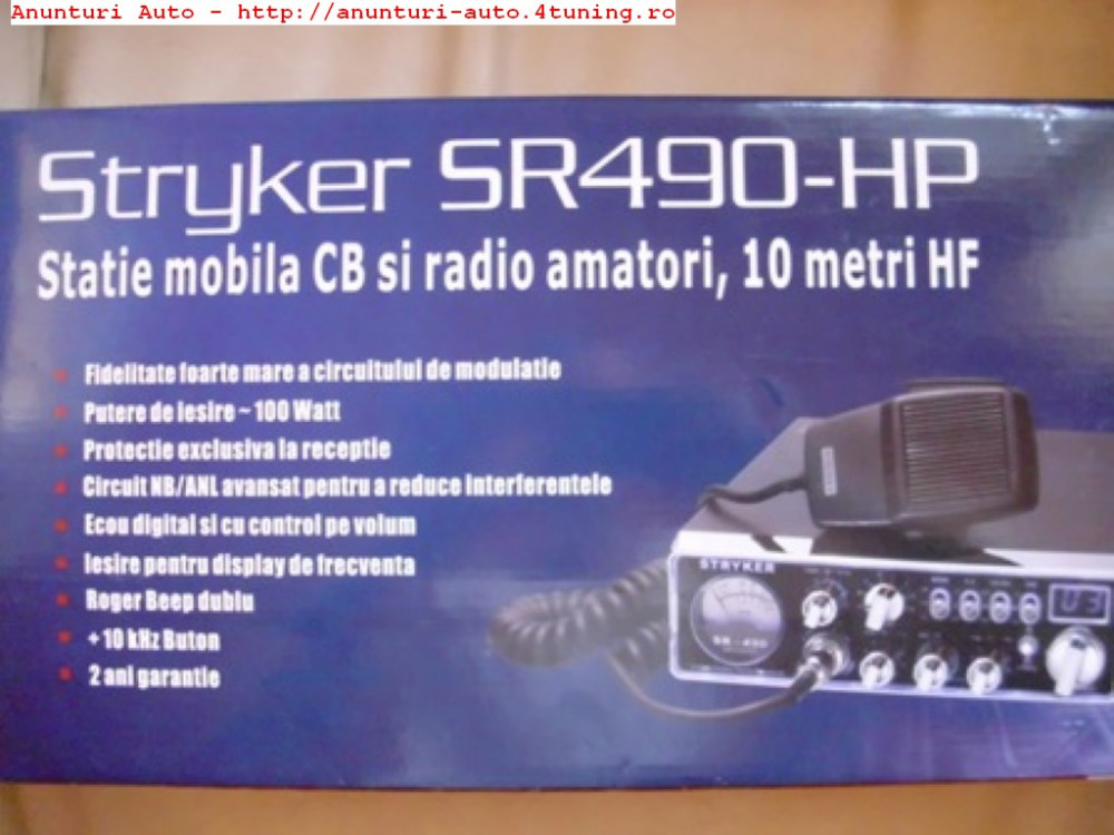 Statie Radio Stryker Sr 490 Hp 100w Cea Mai Puternica Statie | arhiva  Okazii.ro