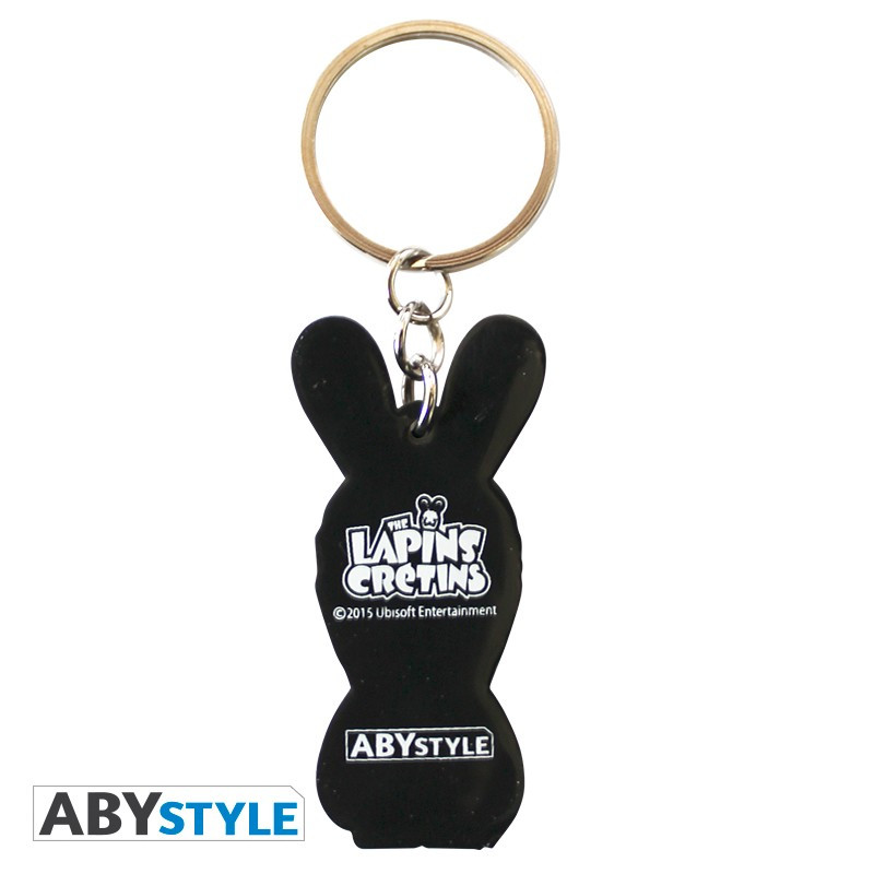 Breloc Rabbids Screaming Rabbid Pvc Keychain | arhiva Okazii.ro