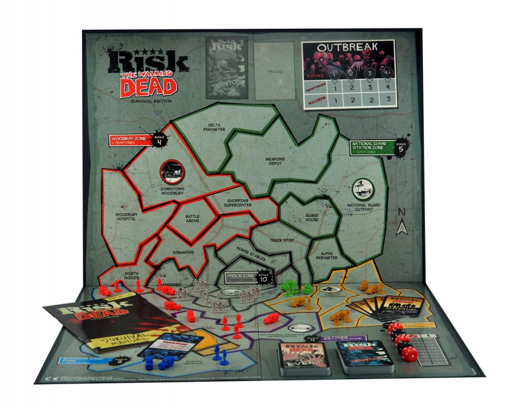Joc Risk Walking Dead Board Game | arhiva Okazii.ro