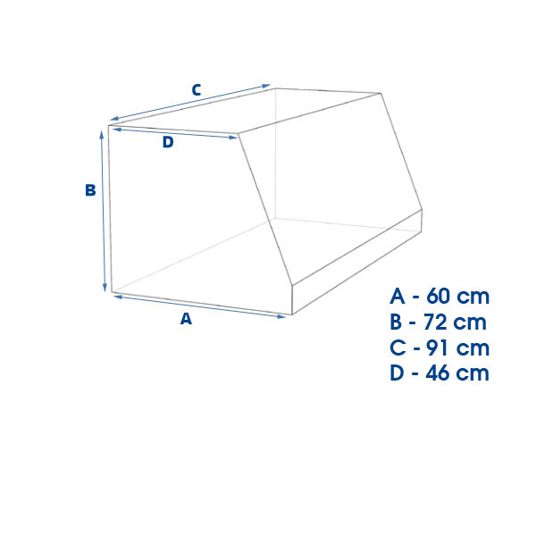 dog residence mobil 91x60x72