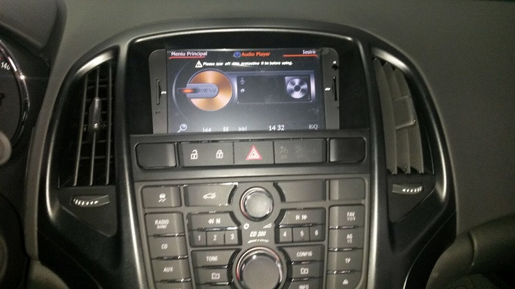 bluetooth opel astra j instalat