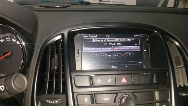 usb opel astra j instalat