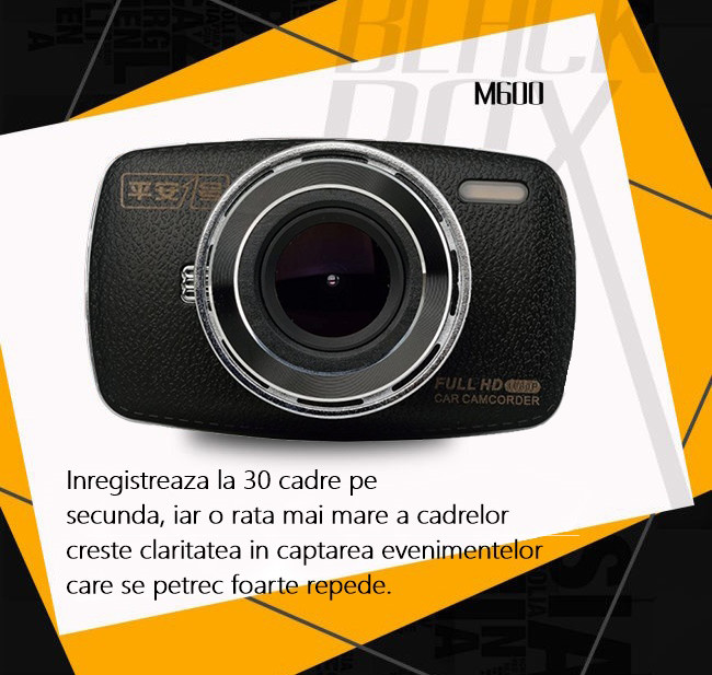 camera auto iuni m600