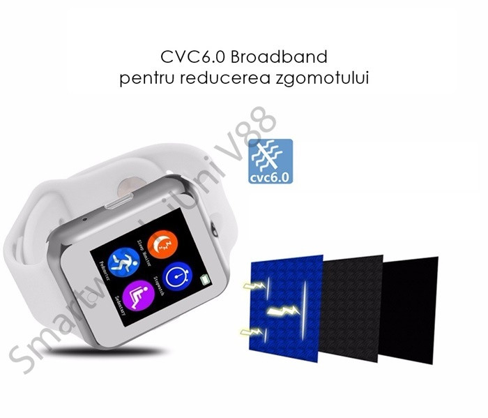 smartwatch cu cartela iUni V88-5