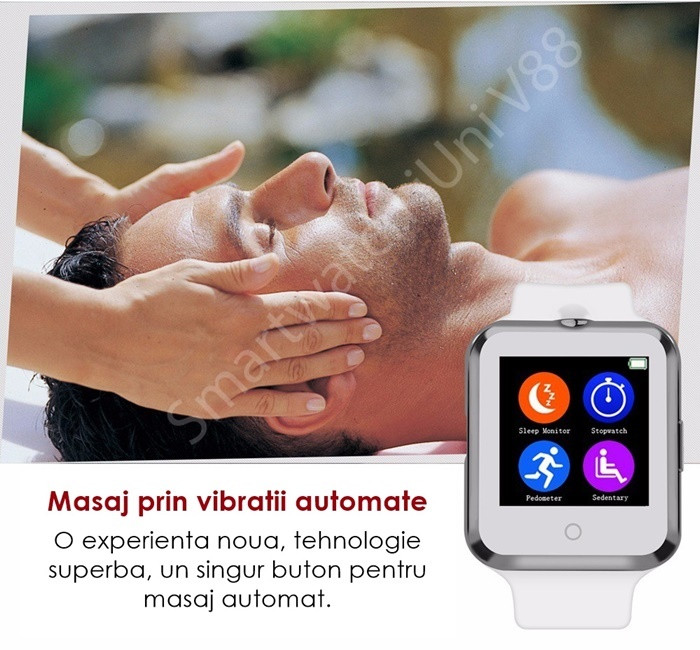 smartwatch cu cartela iUni V88-16