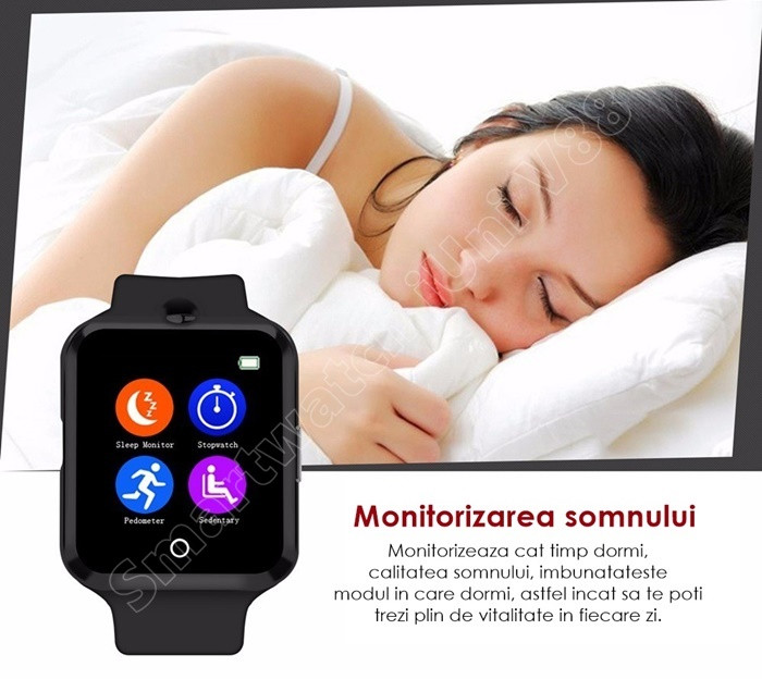 Ceas iUni V88 Smartwatch cu Telefon -17