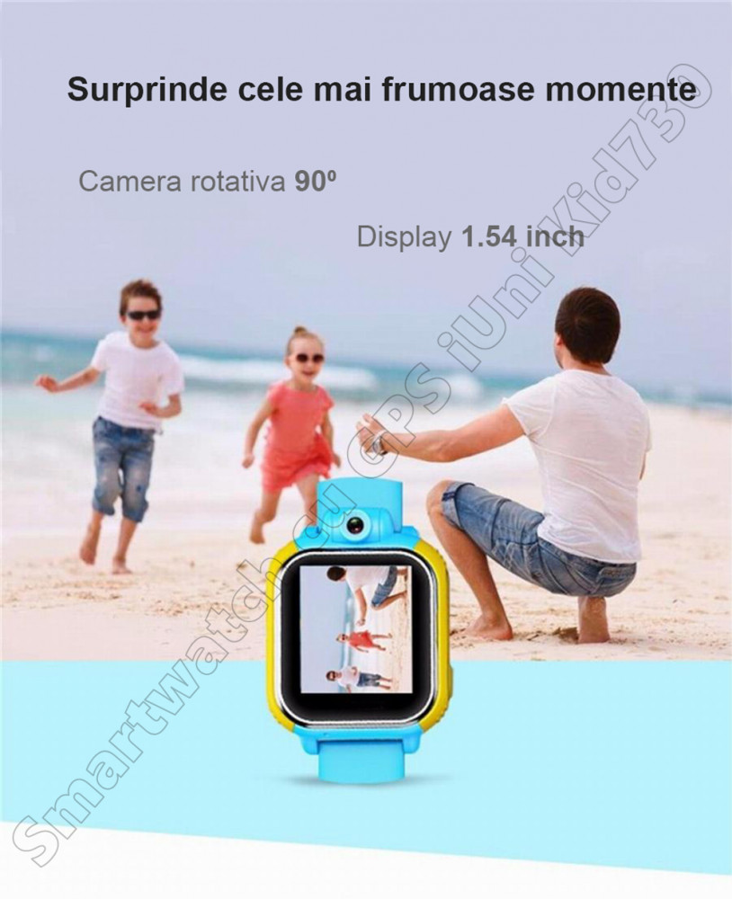 Ceas Telefon GPS Copii iUni Kid730 3G, DIGI Mobil Wi-Fi-1