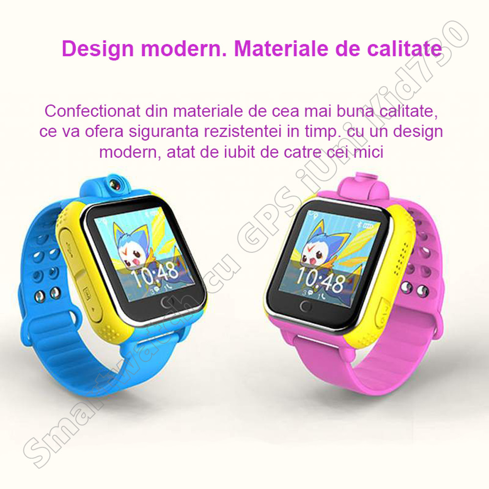 Ceas Telefon GPS Copii iUni Kid730 3G, DIGI Mobil Wi-Fi