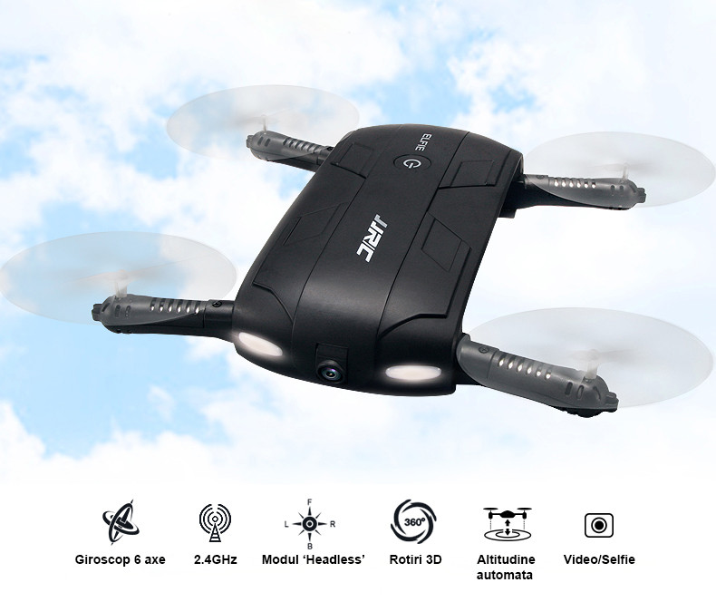 drona iUni N37 brate pliabile si wifi
