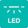 led