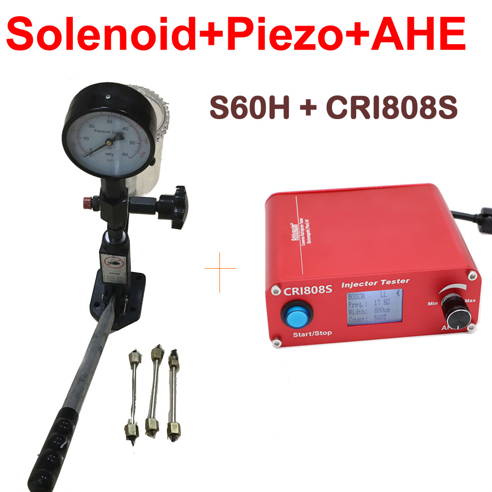 Tester injectoare CRI808S Electromagnetic, piezo, C7 C9 HEUL Bosch Delphi  Denso | Okazii.ro