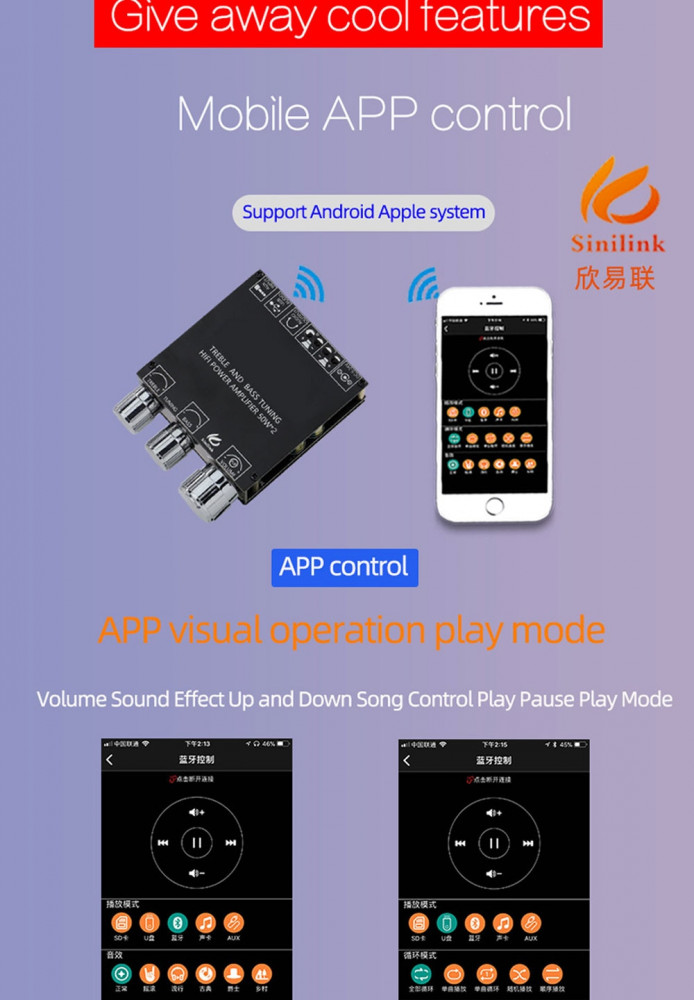 Amplificatore Digitale TPA3116, Power Amplifier Class D - Foto 2