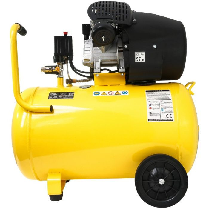 Compresor de aer industrial 100L 2.8kW 2cil. ZBV30-100 DEGET V81153 Radauti - imagine 2