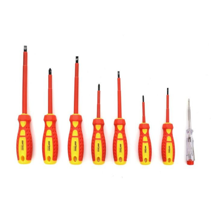 Set surubelnite electrician 8 elemente, 1000V KraftDele KD10906 Radauti - imagine 2