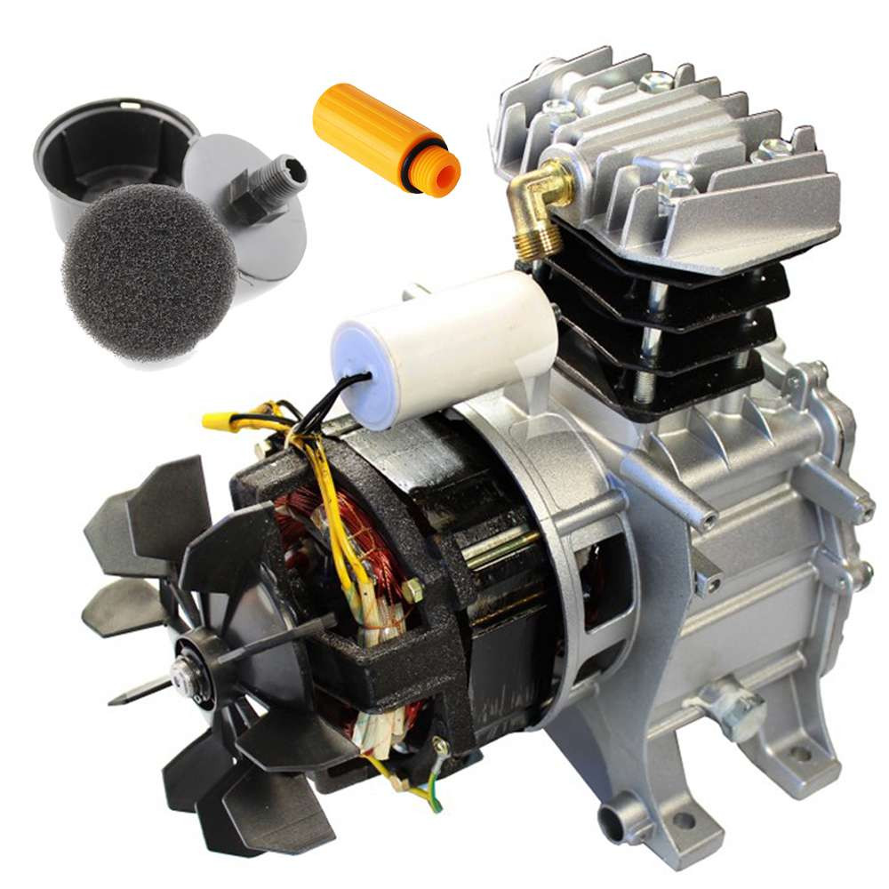 Motor electric cu pompa de aer pentru compresor 24L / 50L B-AC1042+AC0007  Barracuda | Okazii.ro