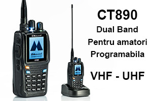 Statie radio VHF/UHF portabila Midland CT890