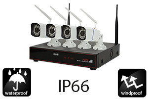 Kit supraveghere video PNI House WiFi 400 NVR