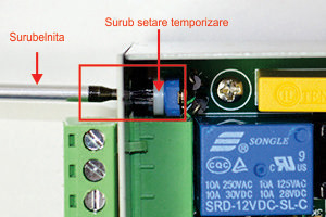 Sursa de tensiune cu temporizare PNI K80