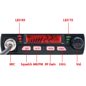 statie radio CB PNI Escort HP 7110 ASQ