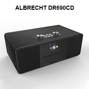 Internet radio DAB si FM Albrecht DR 690 CD