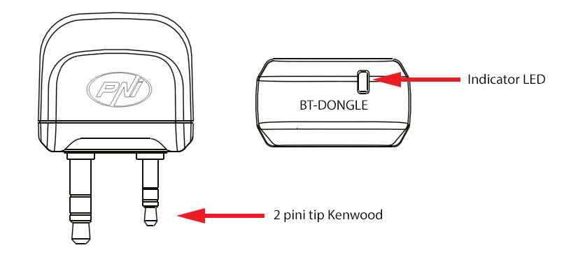 Adaptor Bluetooth PNI BT-DONGLE 8001
