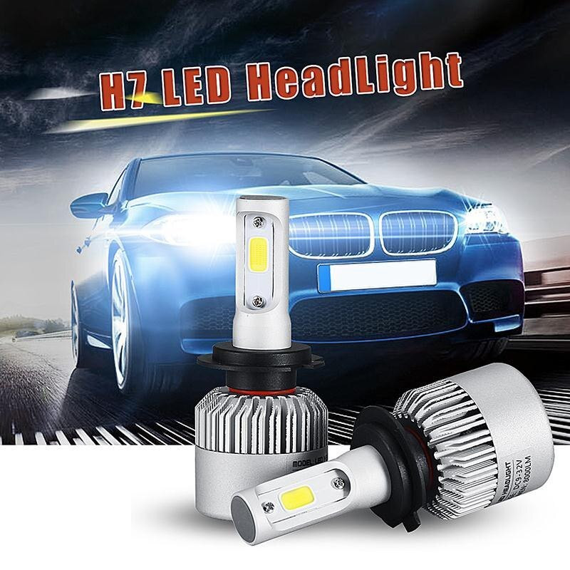 Led auto HB4 / 9006 Canbus pentru far auto putere 60W, luminozitate 8000 Lm, 12V