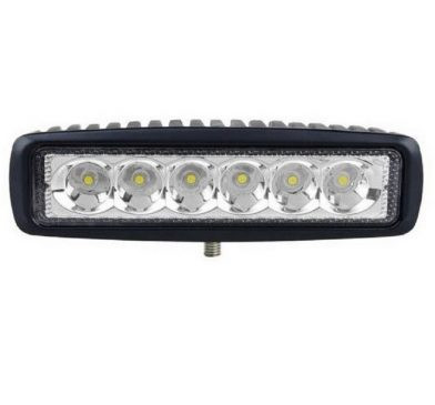 Proiector LED exterior Auto Offroad 18W/12V-24V 1320 Lumeni Lungime 16 cm Spot Beam 25 Grade