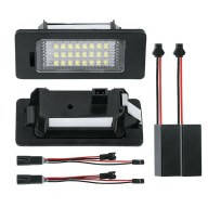 Lampi led numar Passat B6, Golf 6, JETTA, POLO, TOUAREG, TOURAN, SHARAN OEM lampi led VW de ultima generatie Dedicate OEM pentru numar de inmatriculare.