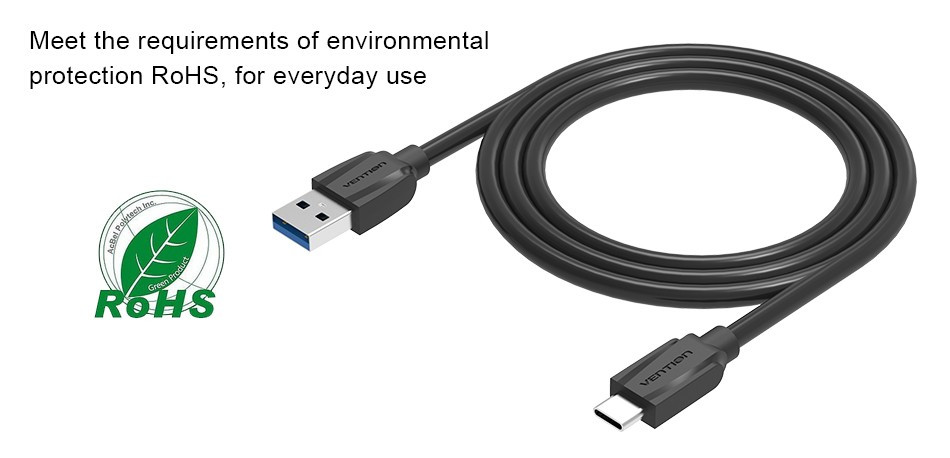 Vention VAS-A47 Type-C 3.0 USB Data Sync Charge Cable For Xiaomi Nokia Macbook MX5